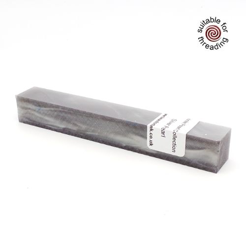 Kirinite Silver Pearl pen blank